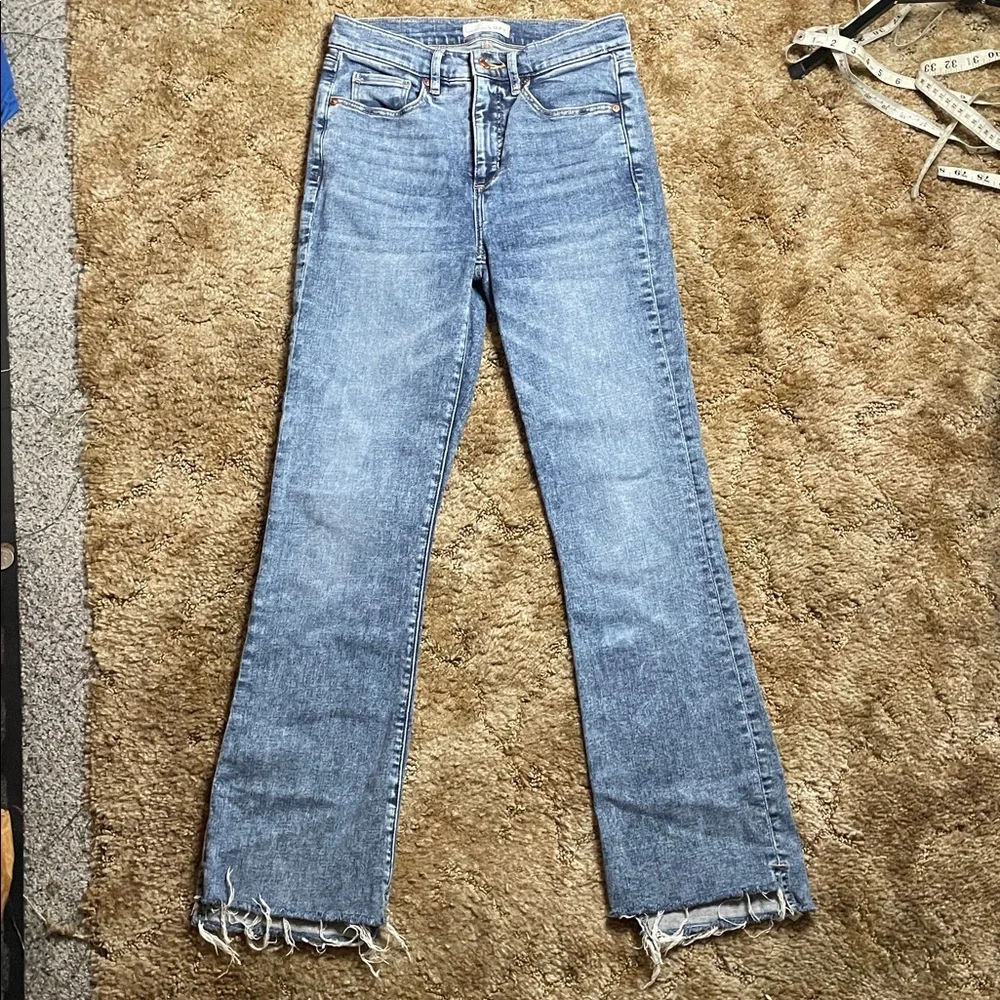 Loft Jeans‎ The Kick Cropped Woman Jeans Size 4/27 - Picture 4 of 8